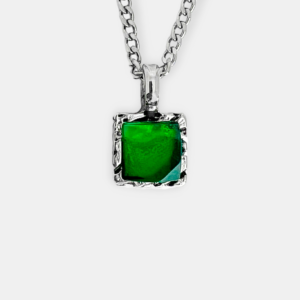 Colar Gemstone Verde